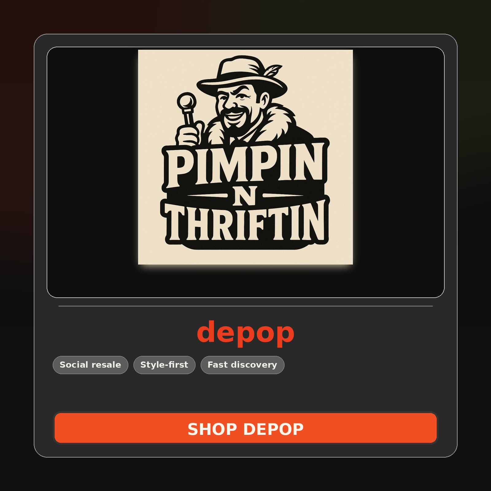 Shop Pimpin N Thriftin on Depop