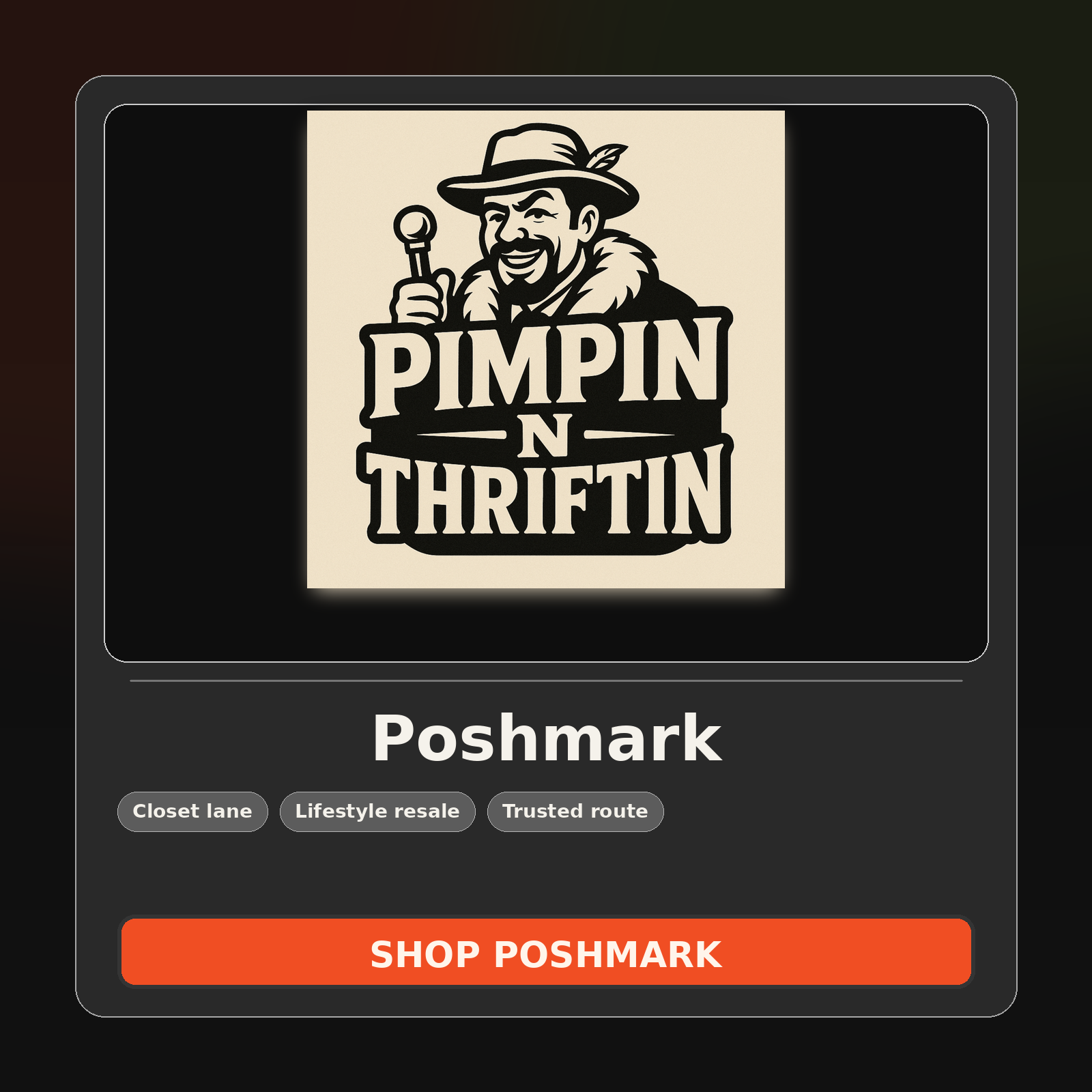 Shop Pimpin N Thriftin on Poshmark